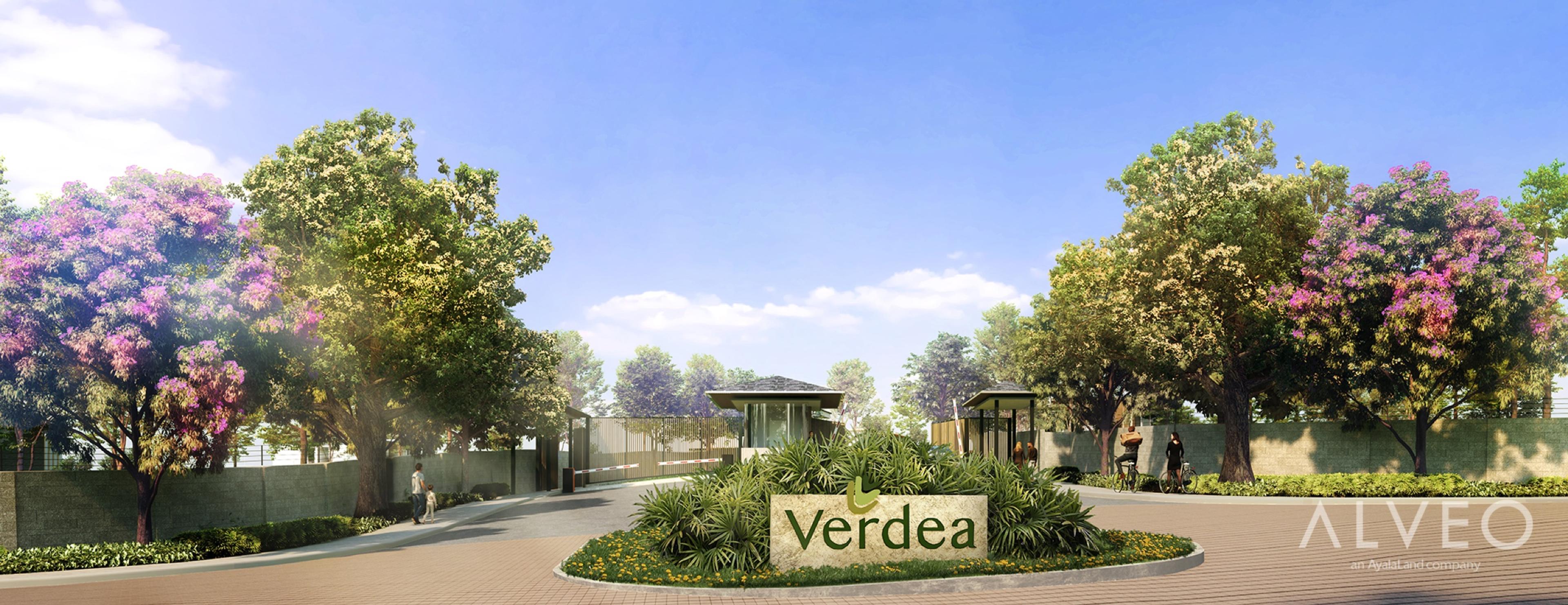 Render of the main entrance at Verdea at Southmont, Silang, Cavite