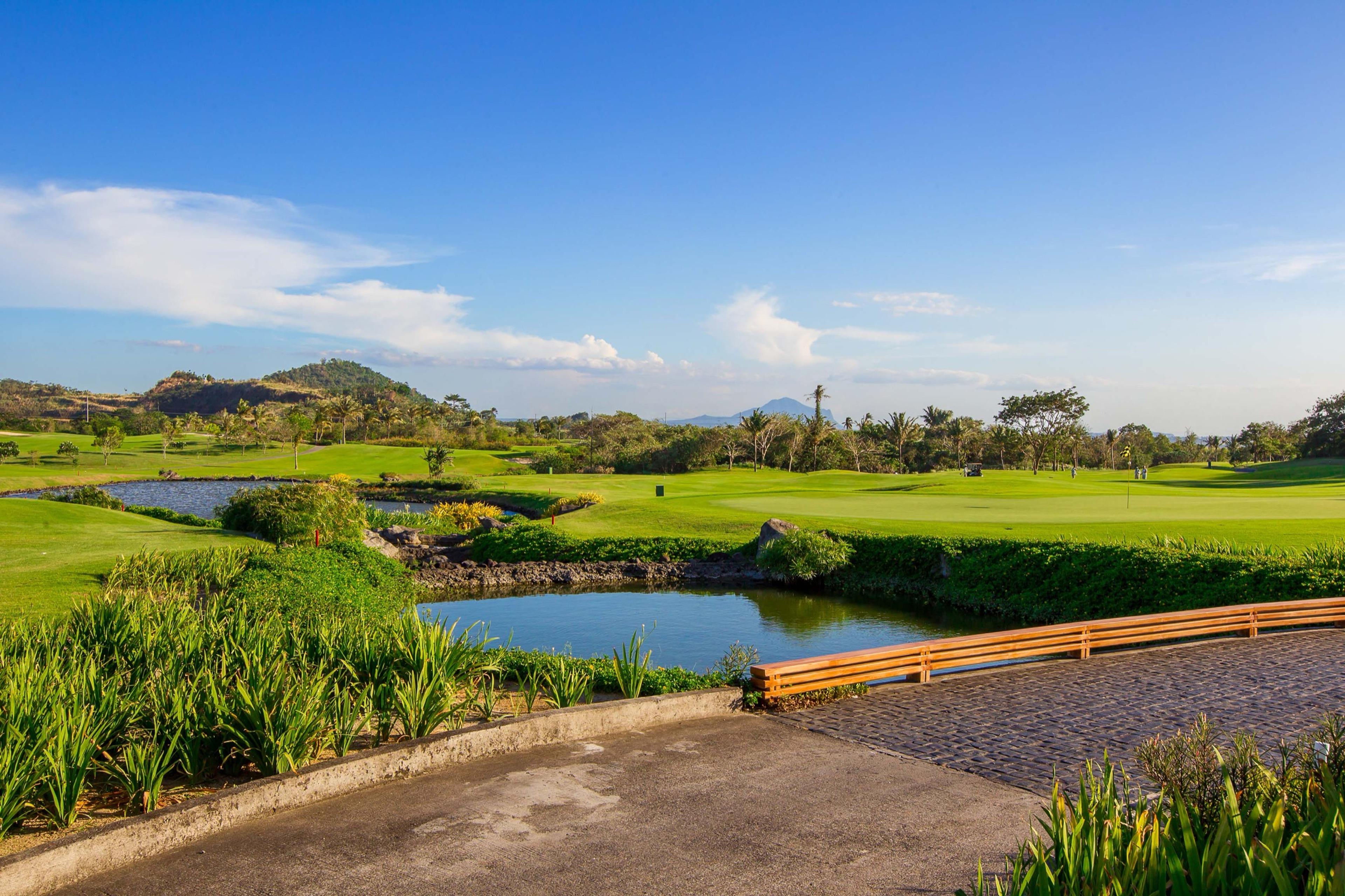 A fairway on the golf course at Ayala Greenfield Estates, Calamba, Laguna