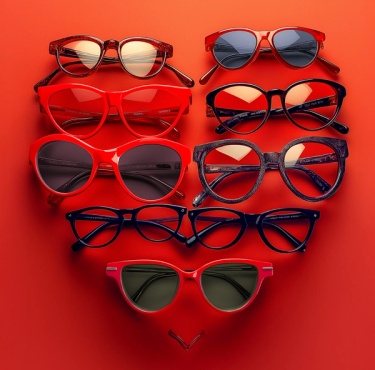 نظرة حبّ في عيد الحب: نظارات شمسية وطبية أنيقة