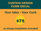 Decal Street Custom Design Curb Decals