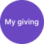 My giving