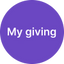 My giving