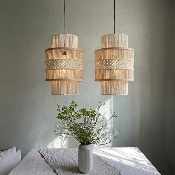 Woven Pendant Light