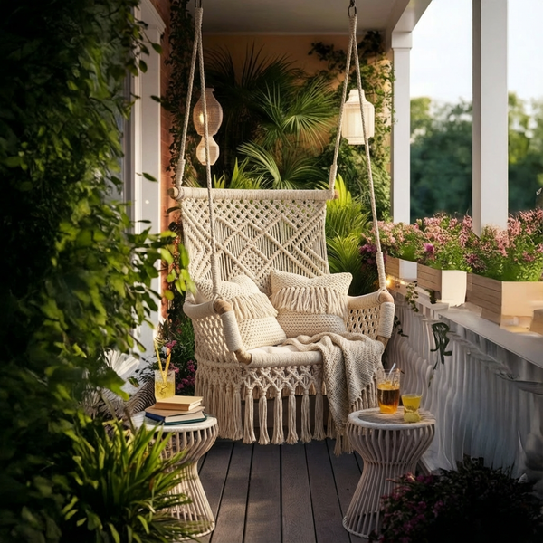 Macramé Swing Chair