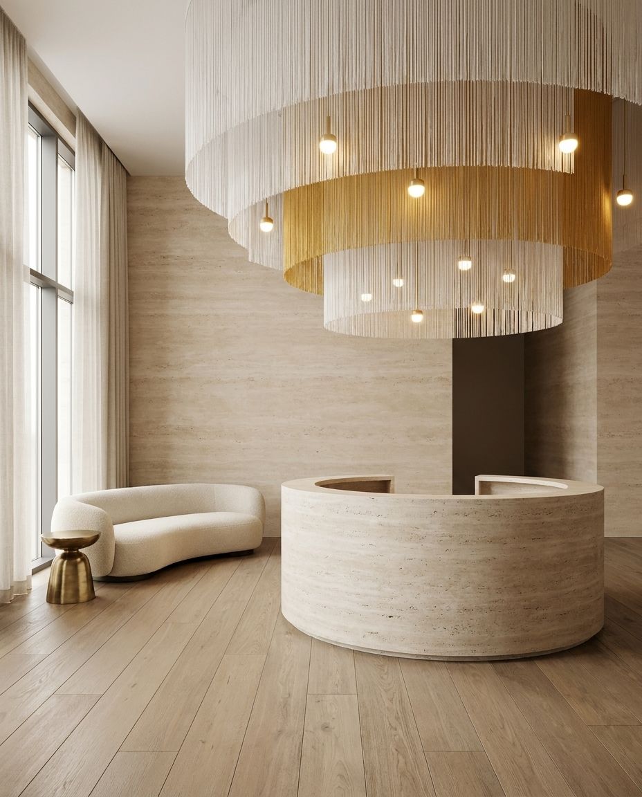 Grand Tiered Fringe Drum Chandelier — product (DM-LT-004)