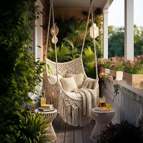 Macramé Swing Chair