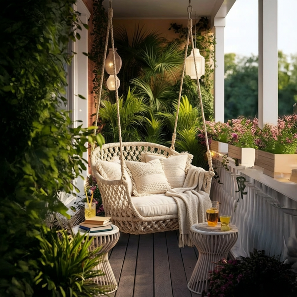 Macramé Swing Chair