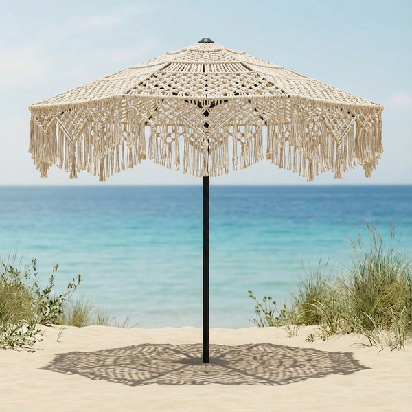 Macramé Shade Umbrella