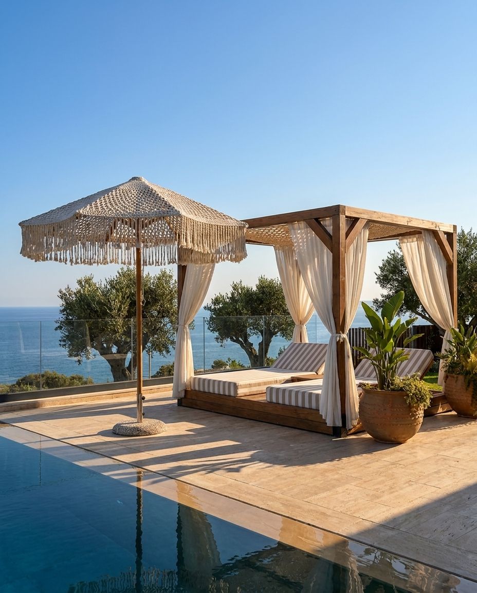 Macramé Daybed Cabana