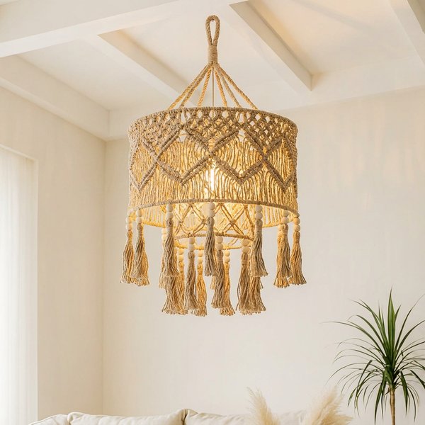 Woven Pendant Light