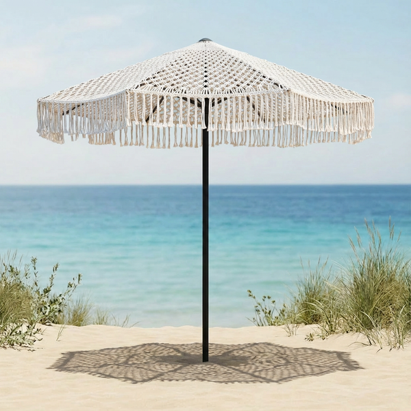 Macramé Shade Umbrella