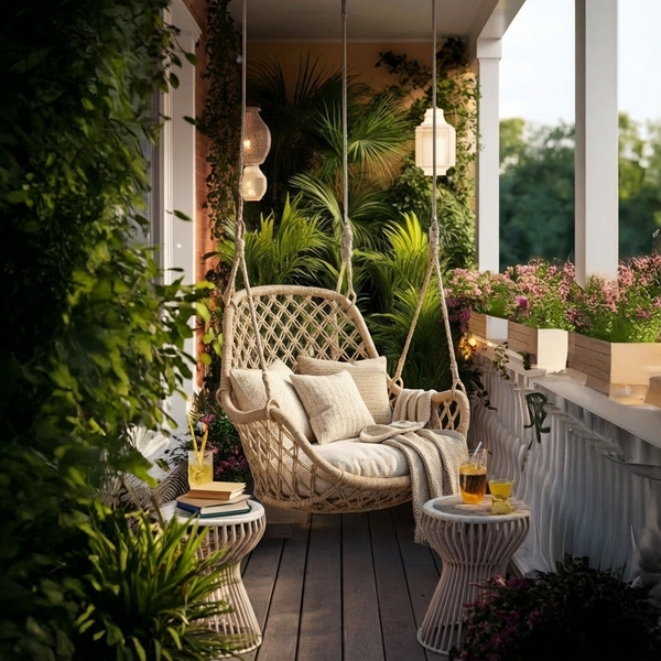 Macramé Swing Chair