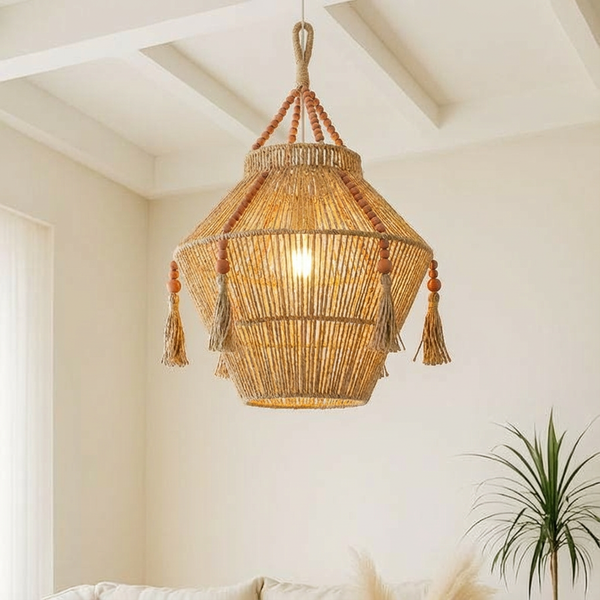Woven Pendant Light