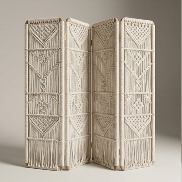 Macramé Room Divider