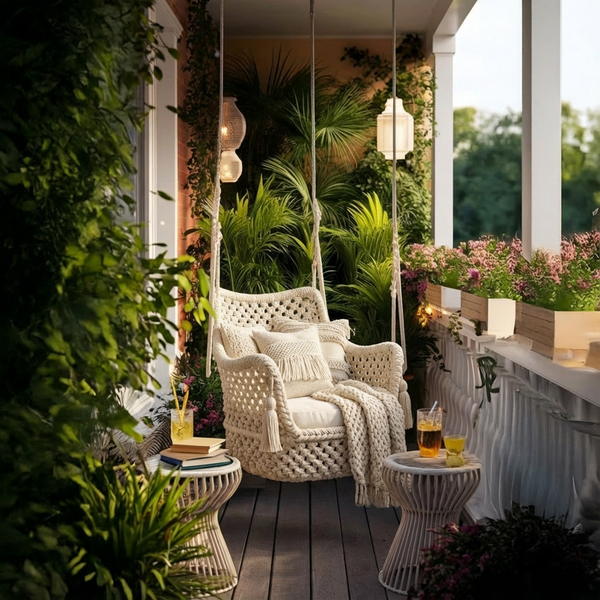 Macramé Swing Chair