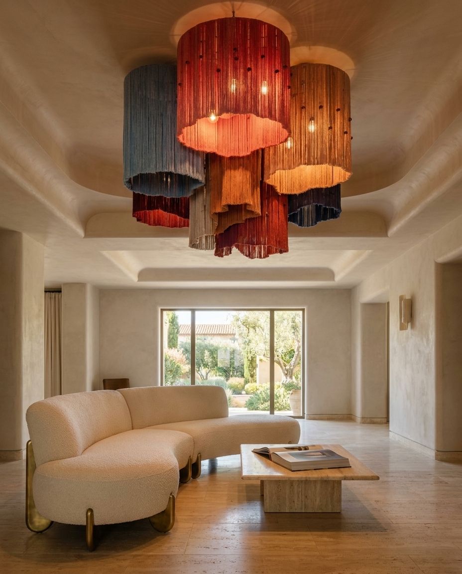 Multi-Drum Cluster Chandelier — product (DM-LT-002)