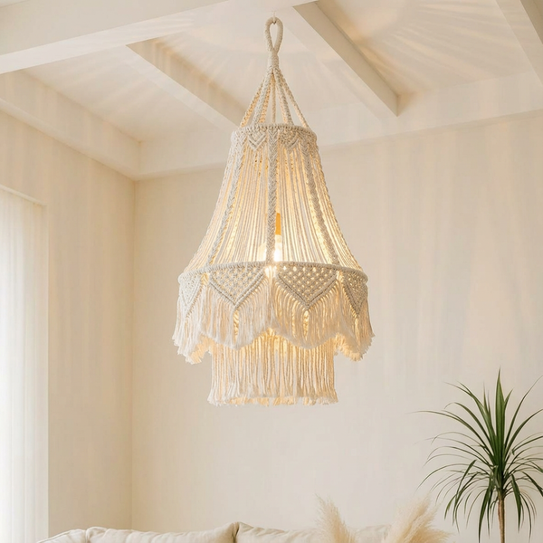 Woven Pendant Light