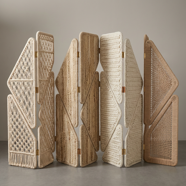 Macramé Room Divider