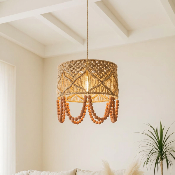 Woven Pendant Light