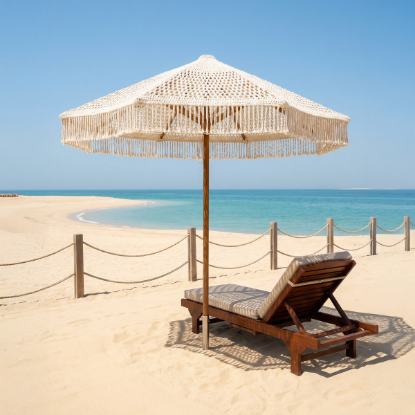 Macramé Shade Umbrella