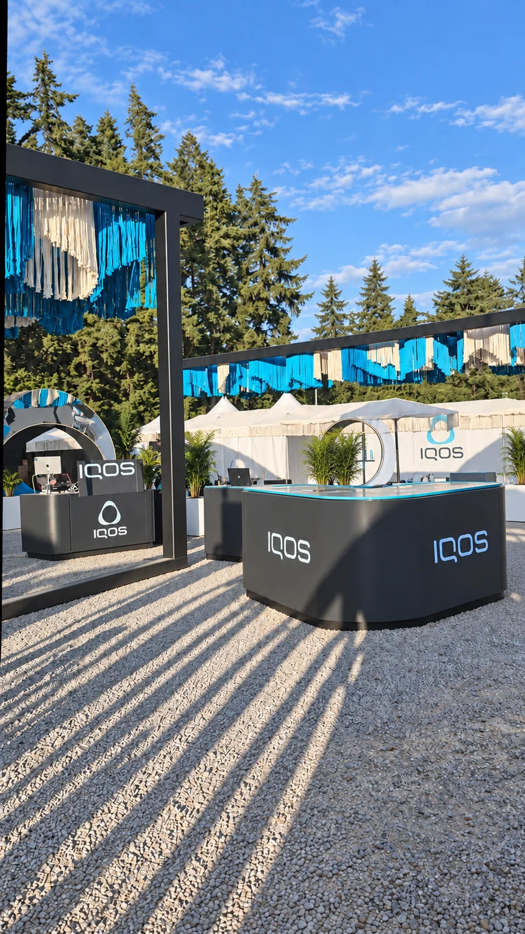Overview of the IQOS activation at Soul Rise