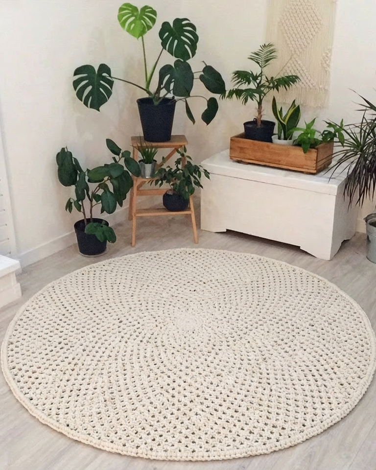 Artisan Woven Rug — handcrafted by Dimare Design