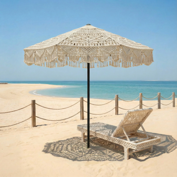 Macramé Shade Umbrella