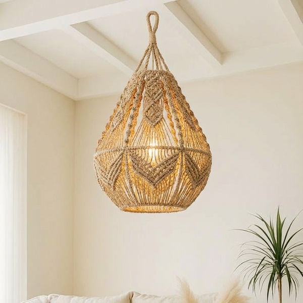 Woven Pendant Light
