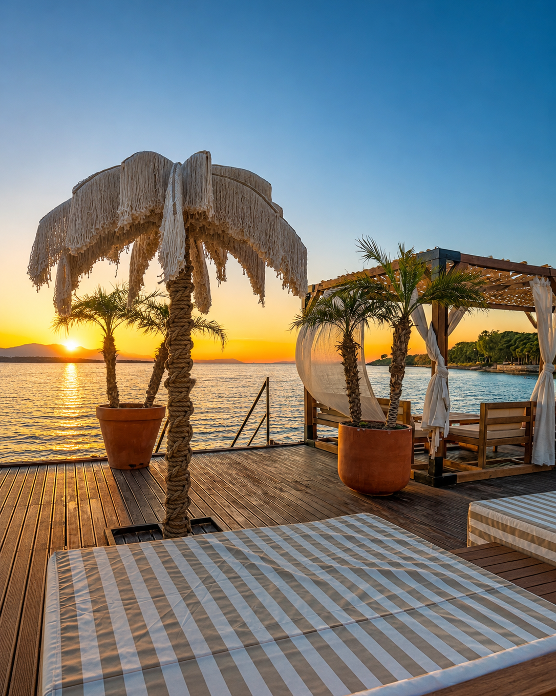 Stage on the Beach