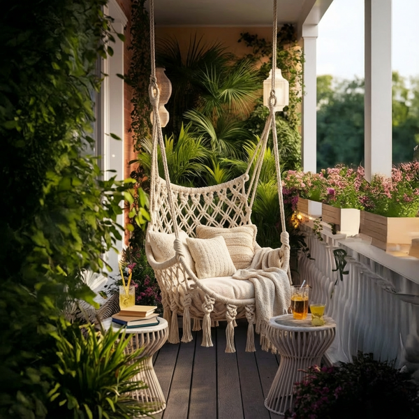 Macramé Swing Chair