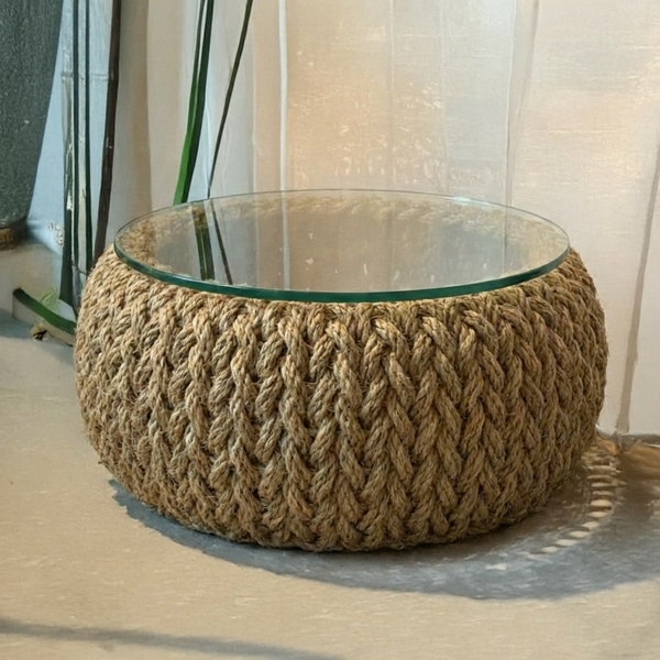 Woven Side Table