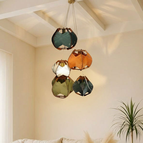 Woven Pendant Light