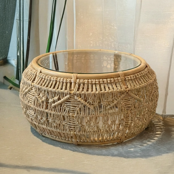 Woven Side Table