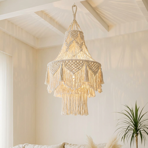 Woven Pendant Light