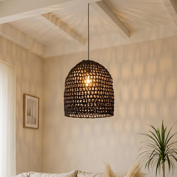 Woven Pendant Light