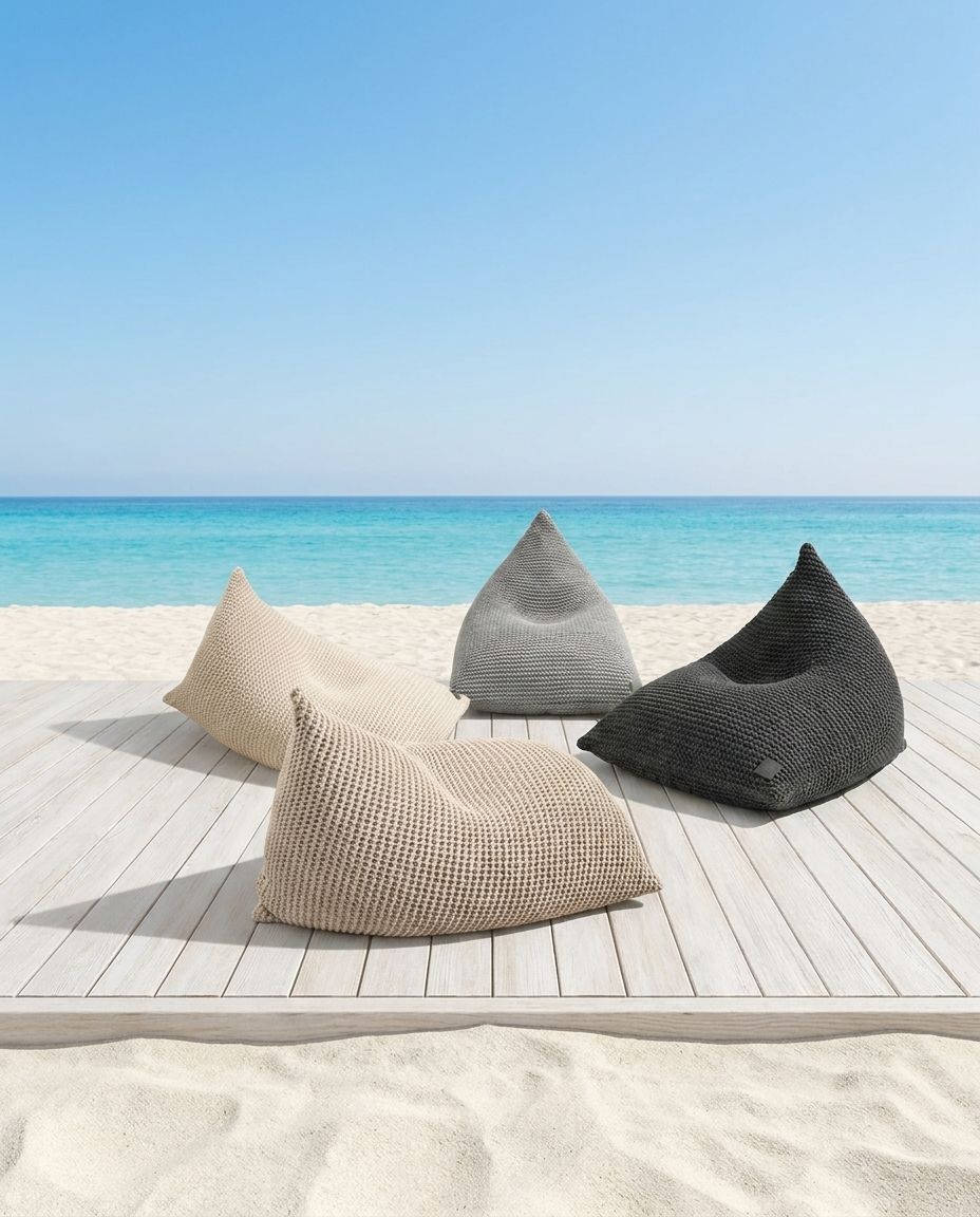 Knit Lounge Bean Bag Set