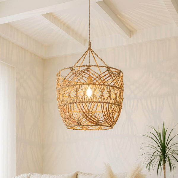 Woven Pendant Light