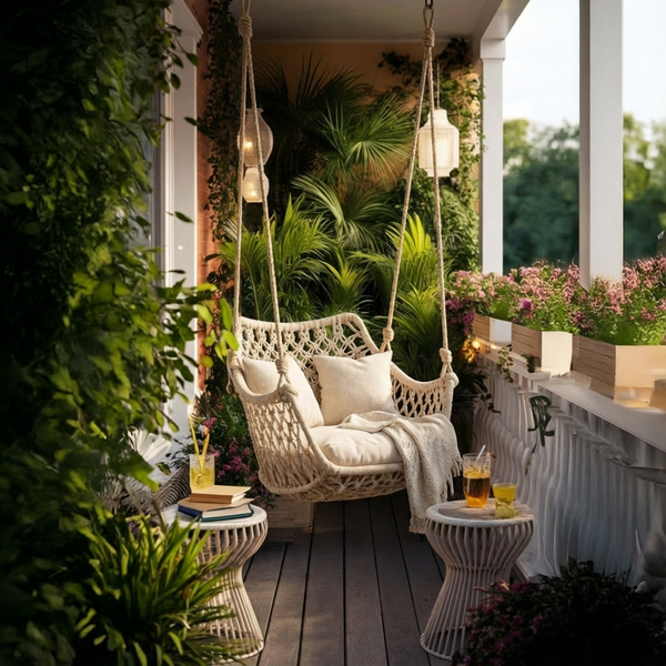 Macramé Swing Chair