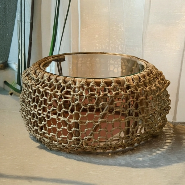Woven Side Table