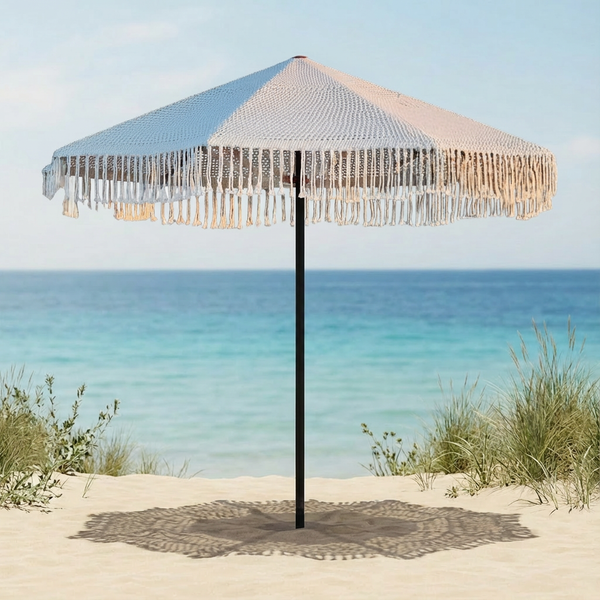 Macramé Shade Umbrella