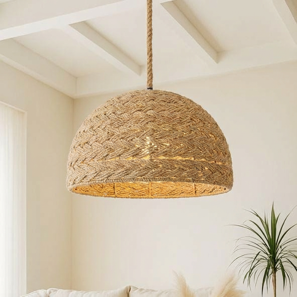 Woven Pendant Light