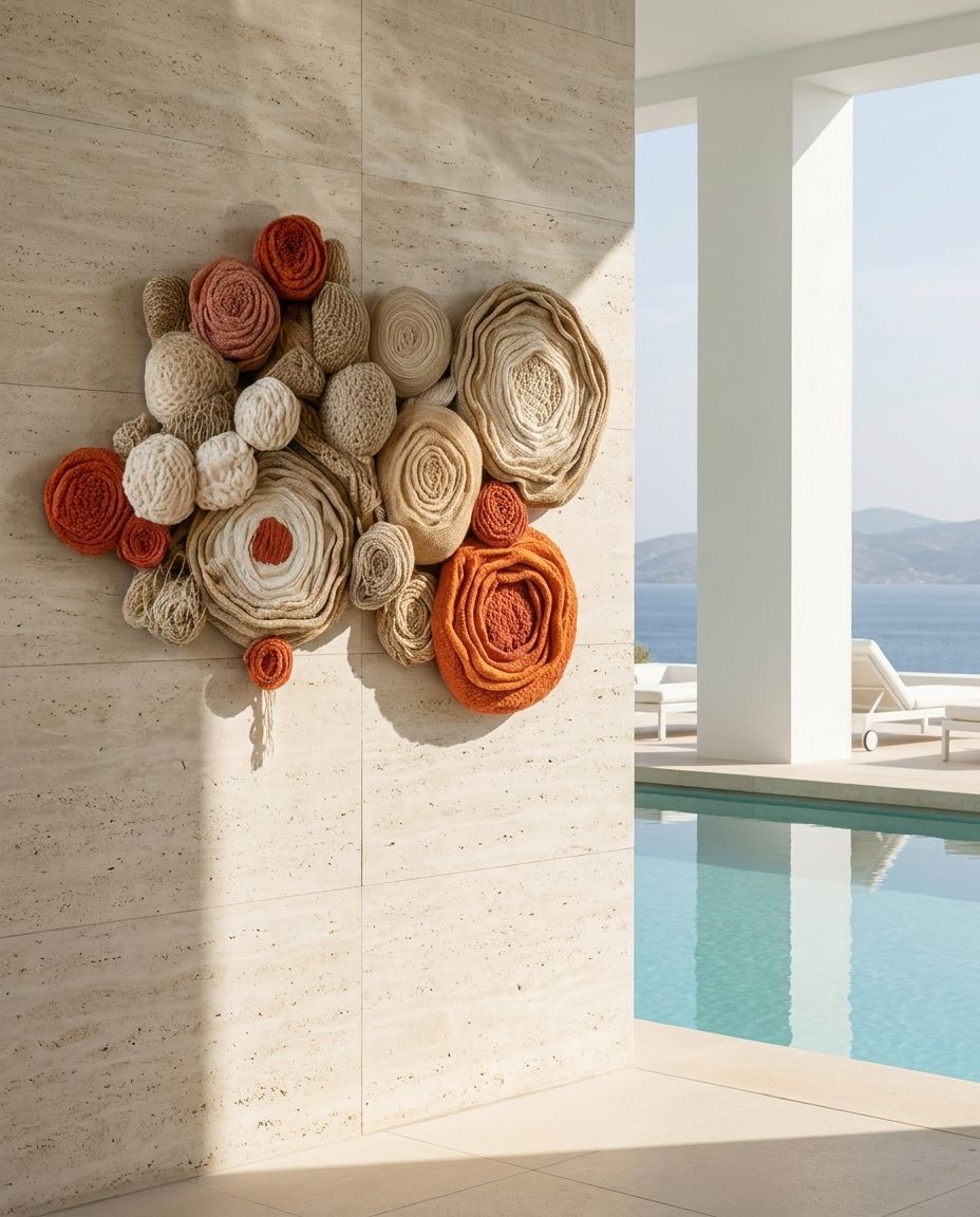 Woven Rosette Cluster Composition