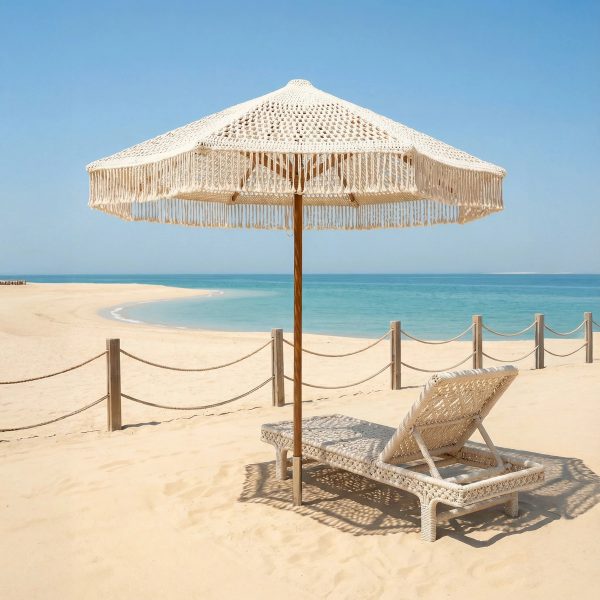 Macramé Shade Umbrella