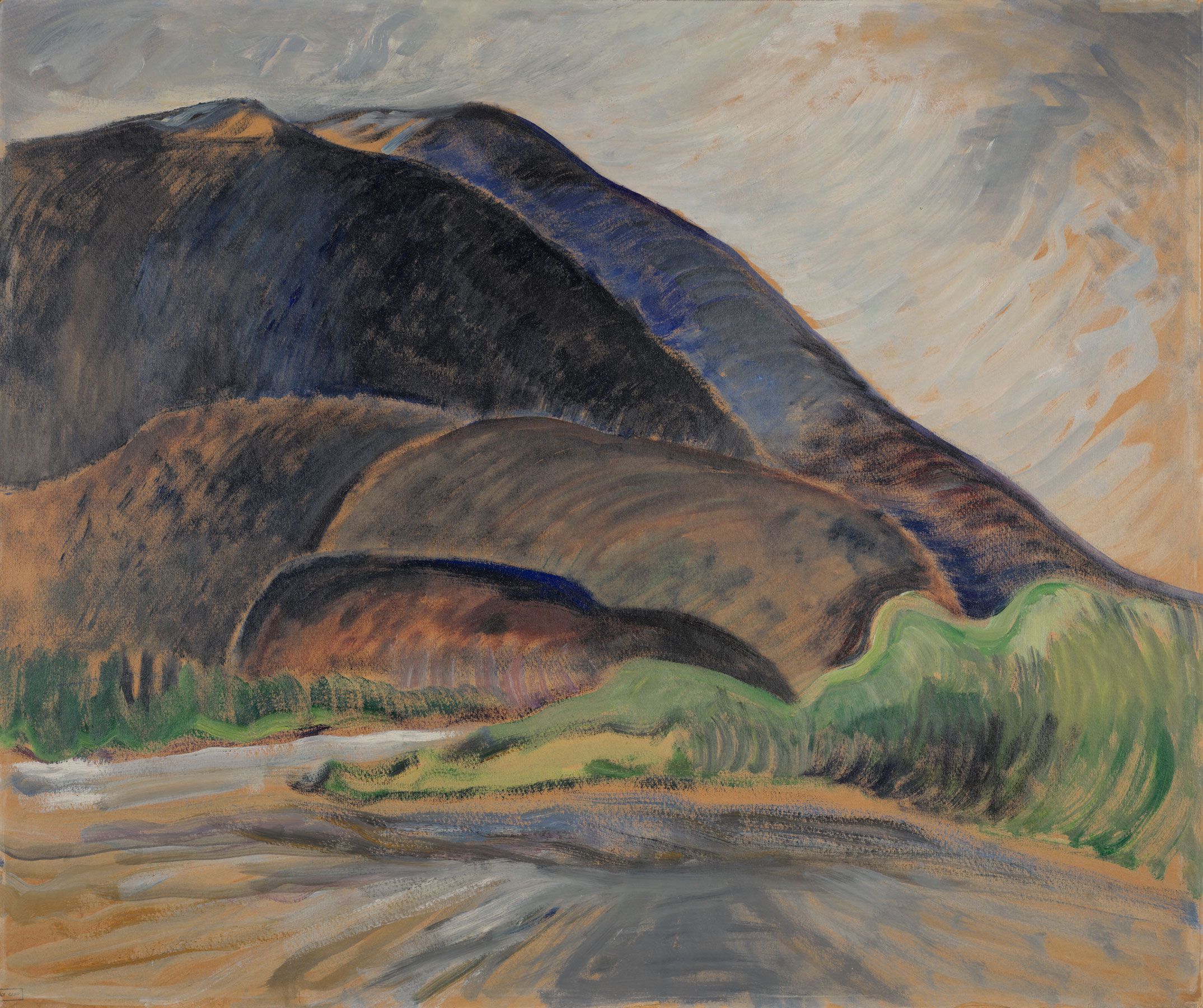A painting by Emily Carr titled Pemberton.