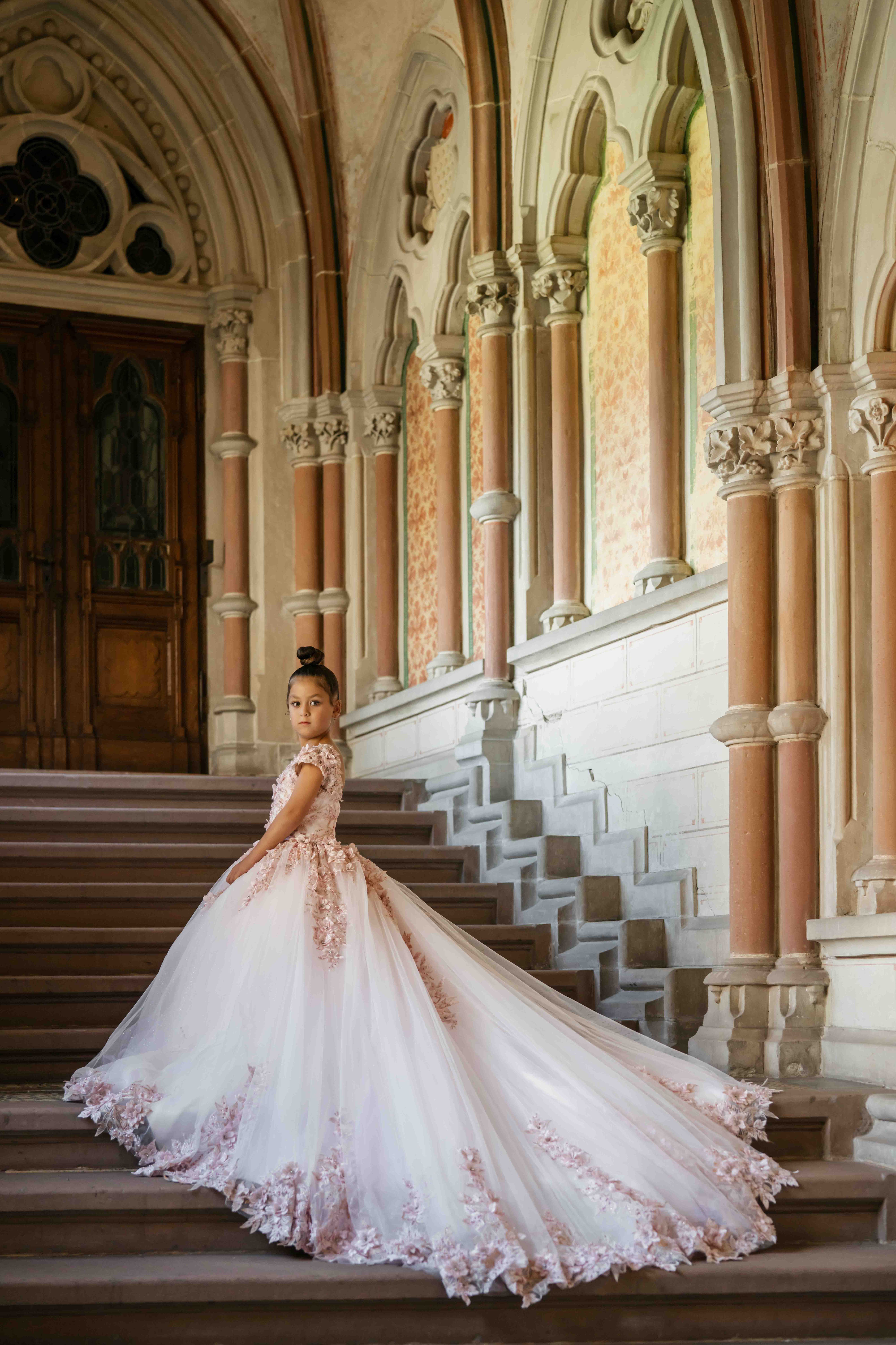 Communiejurk Pink collectie 2025 alberto axu