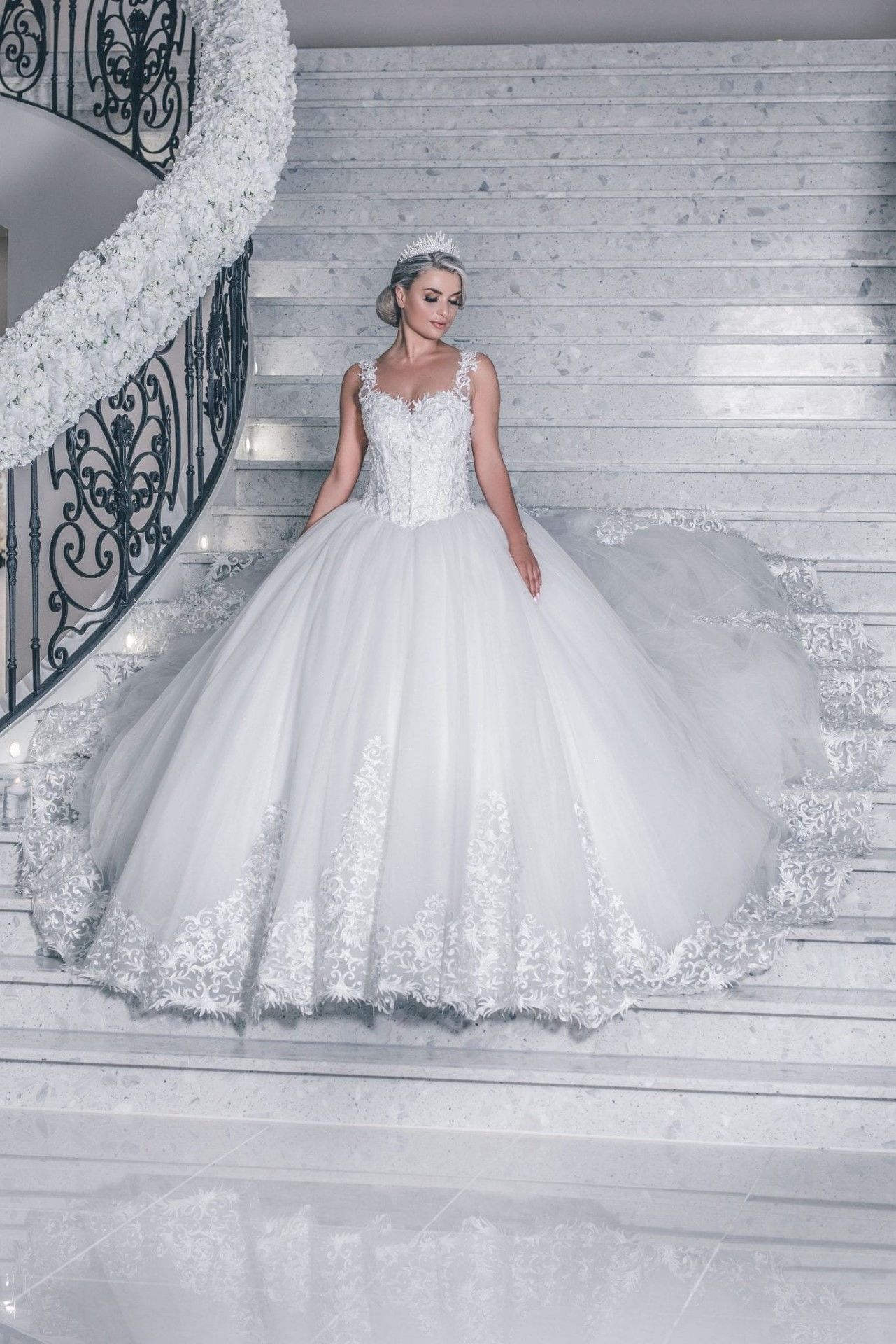 Alberto Axu trouwjurk prinses - Denise