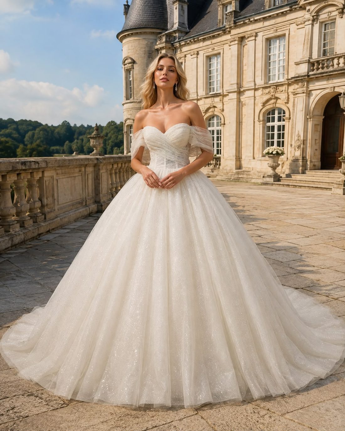 Tess prinses trouwjurk