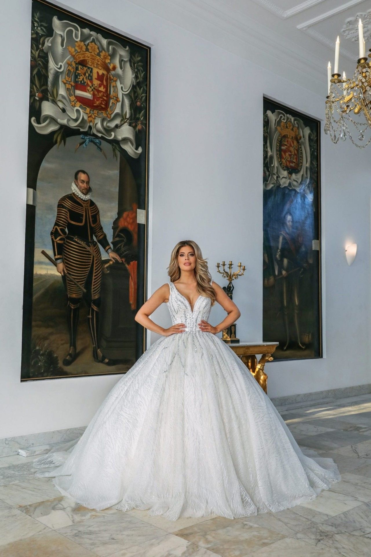 Alberto Axu trouwjurk prinses - Estelle