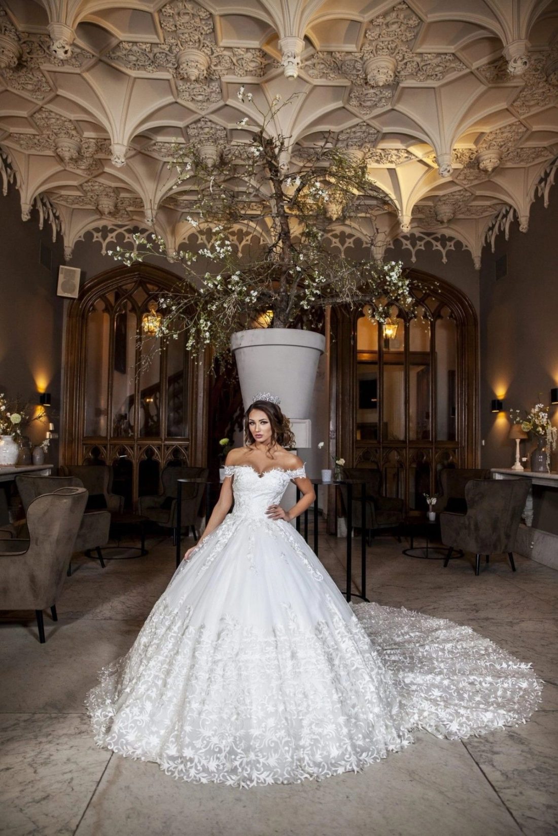 Alberto Axu trouwjurk prinses - Celina