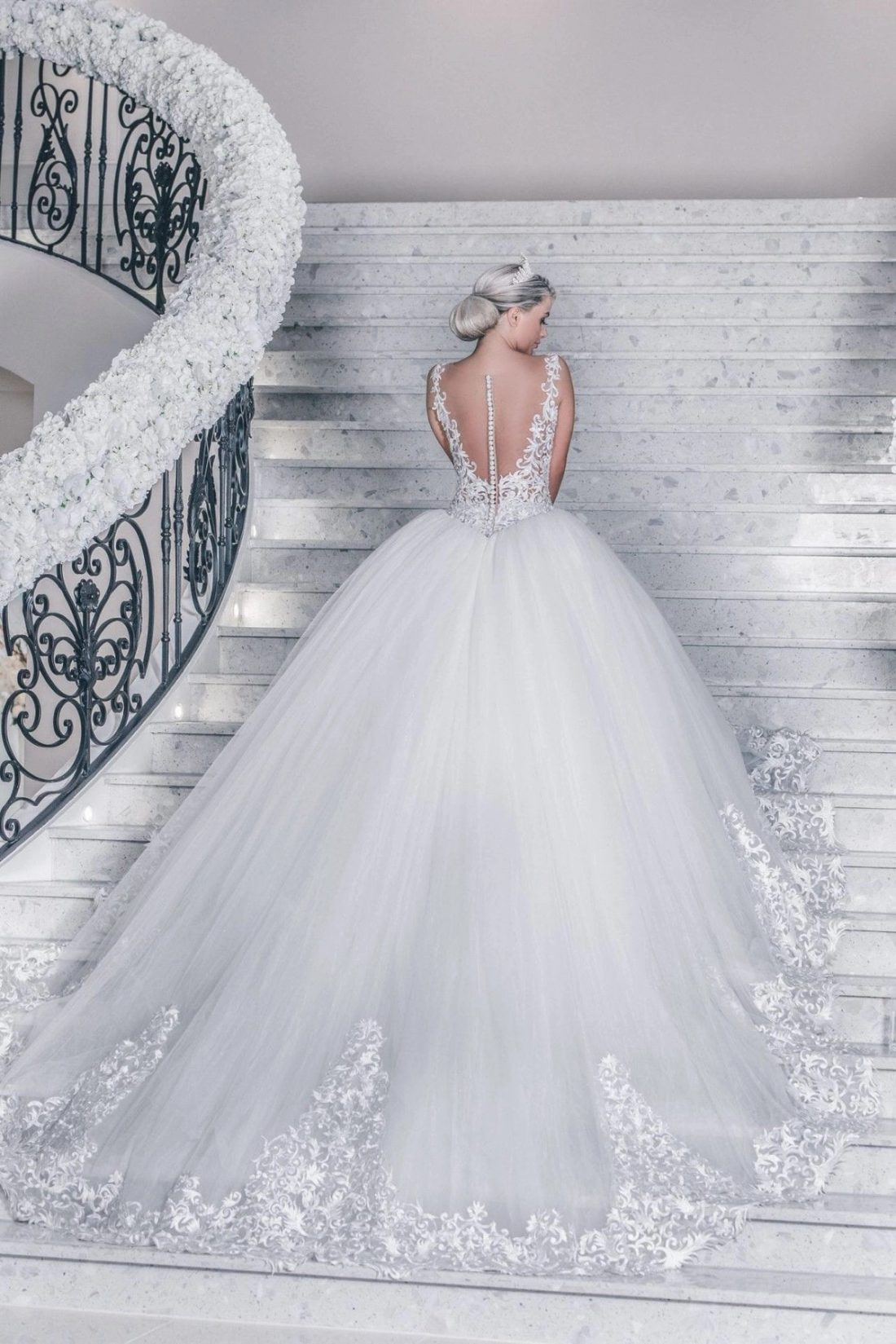 Alberto Axu trouwjurk prinses - Denise